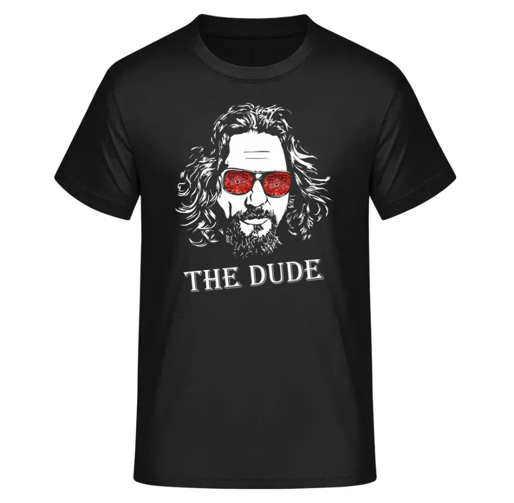 T-SHIRT - THE BIG LEBOWSKI - THE DUDE (XS)